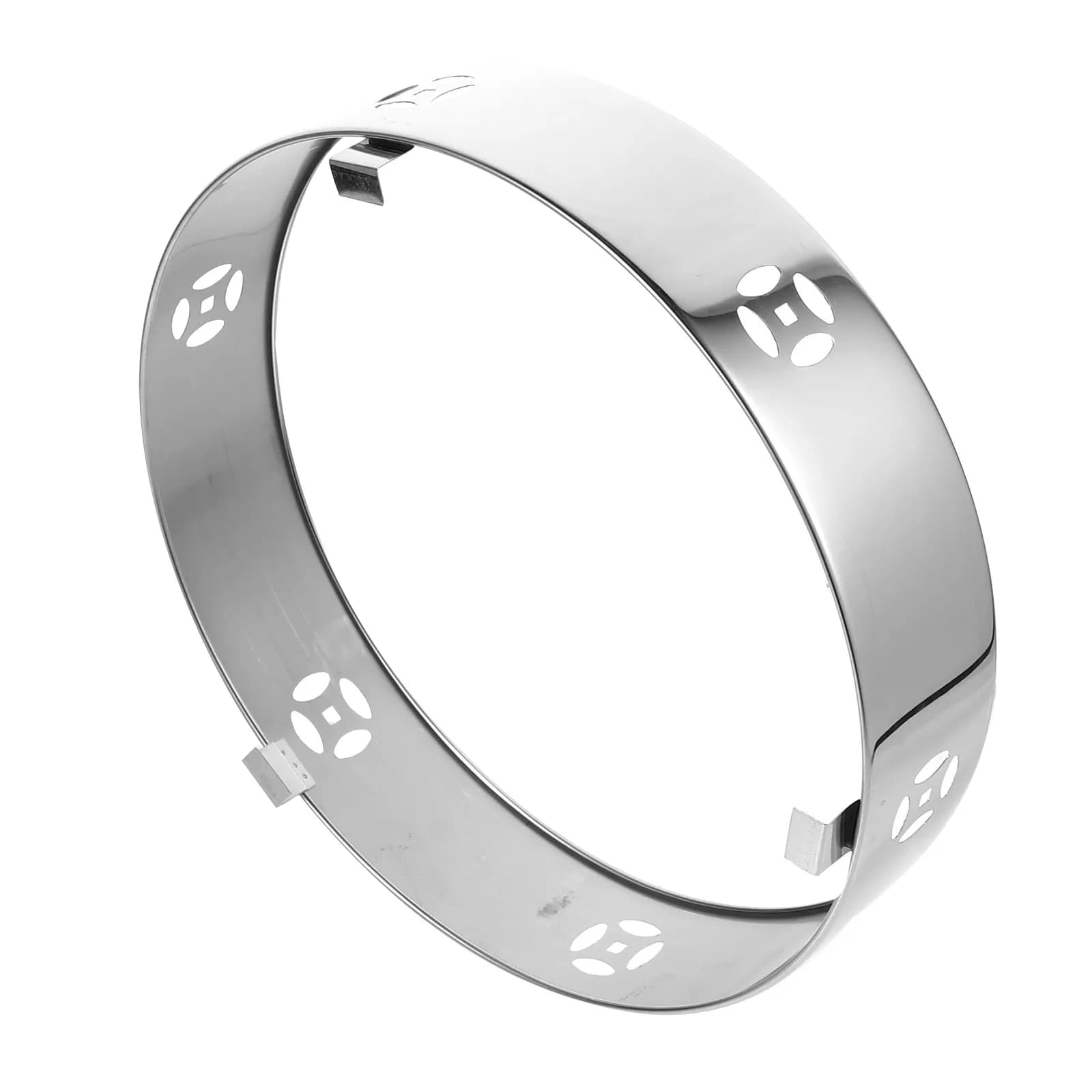 1Pcs Premium Stainless Steel Stove Wind Cover Windproof Energy Saving Gather Fire Stove Ring for Countertop Flat Gas Cooker Home