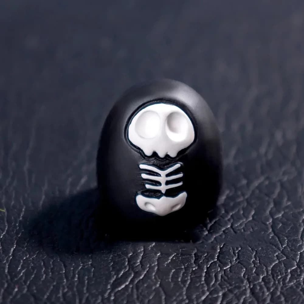Fantasma Mini Zucca Bambola in resina Pipistrello Albero Ognissanti Casa delle bambole Accessori Puntelli Gatto nero Miniature di fantasmi di Halloween