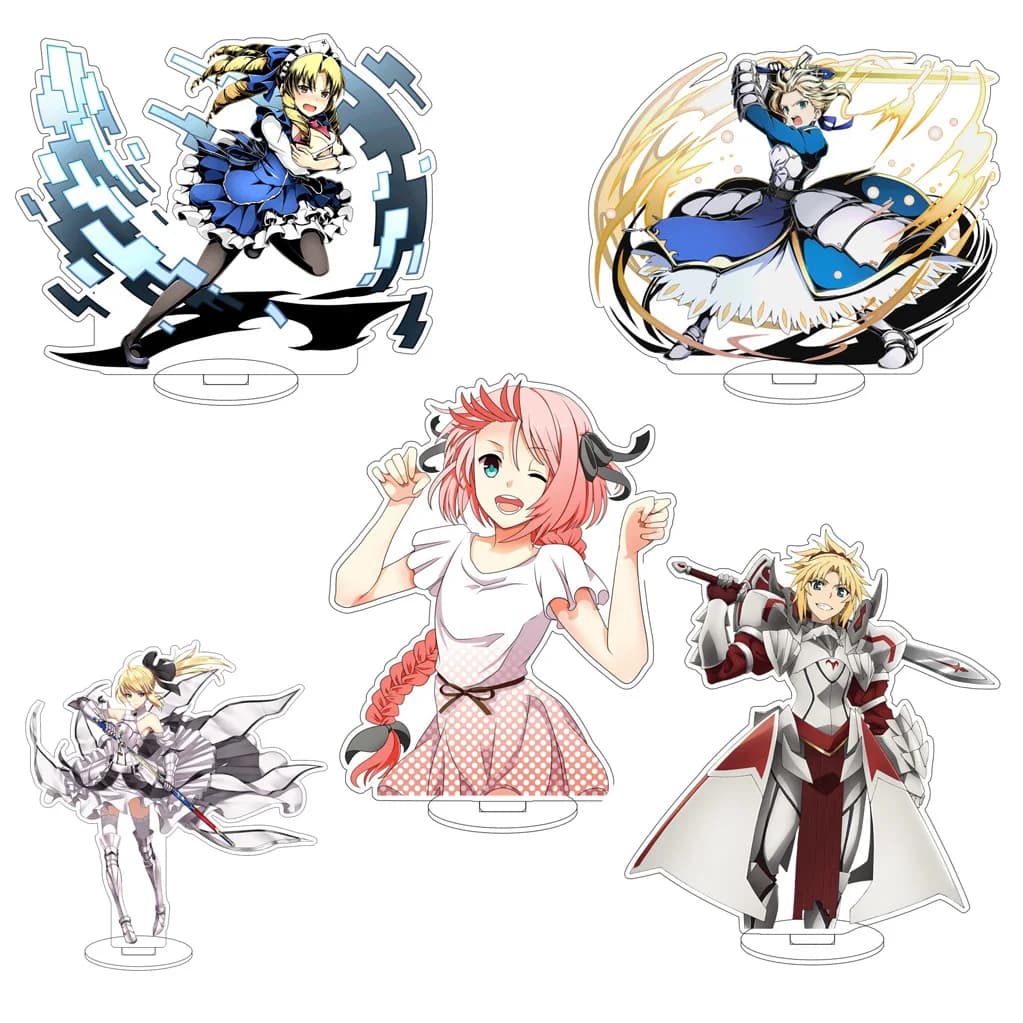 16CM Anime Fate/Grand Order ‌Luviagelita Edelfelt Gilgamesh Illyasviel von Einzbern Cos Acrylic Figure Stand Ornaments Gifts