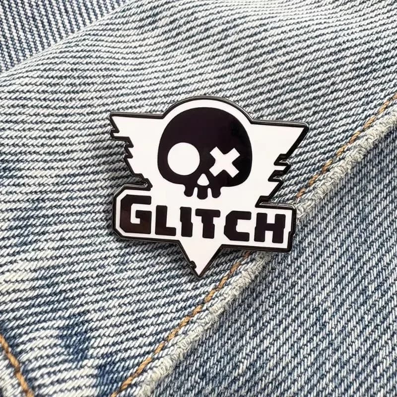 2PCS Cute Anime Murder Drones Series Logo Metal Brooch Cartoon Creativity Exquisite Backpack Badge Merchandise Fans Gift