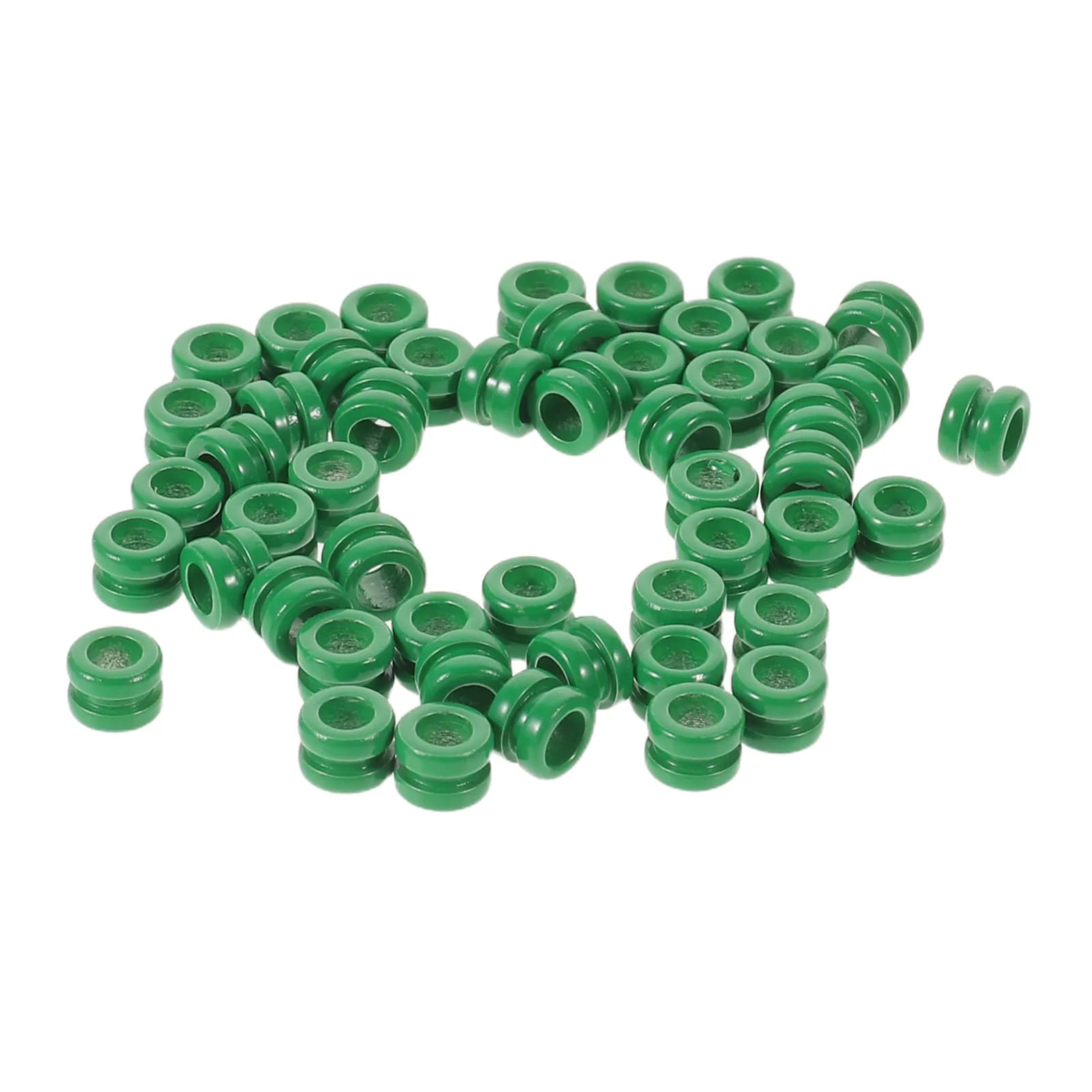 50 Pezzi Perline Metalliche per Corde di Chitarra Acustica, Ricambi per Chitarra Classica, Ukulele, Mandolino e Ponte per Corde