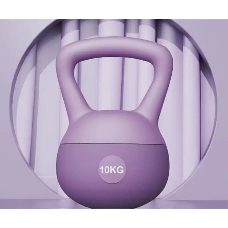 Kettlebell morbido con design impermeabile e liscio per il tonificamento delle braccia, il sollevamento dei glutei e gli esercizi di squat