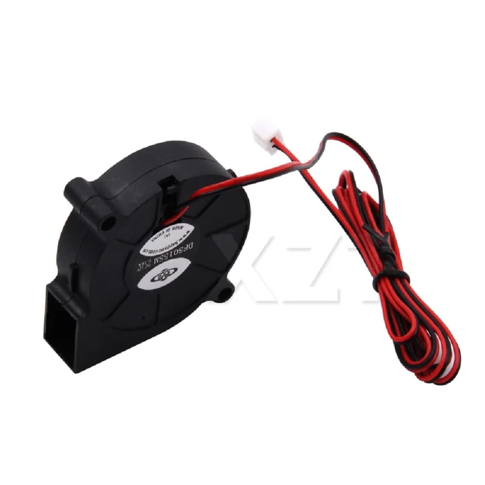 12V Cooling Fan DC turbo fan 50 mm brushless fan 2 pin DC cooling fan 3D printer accessories