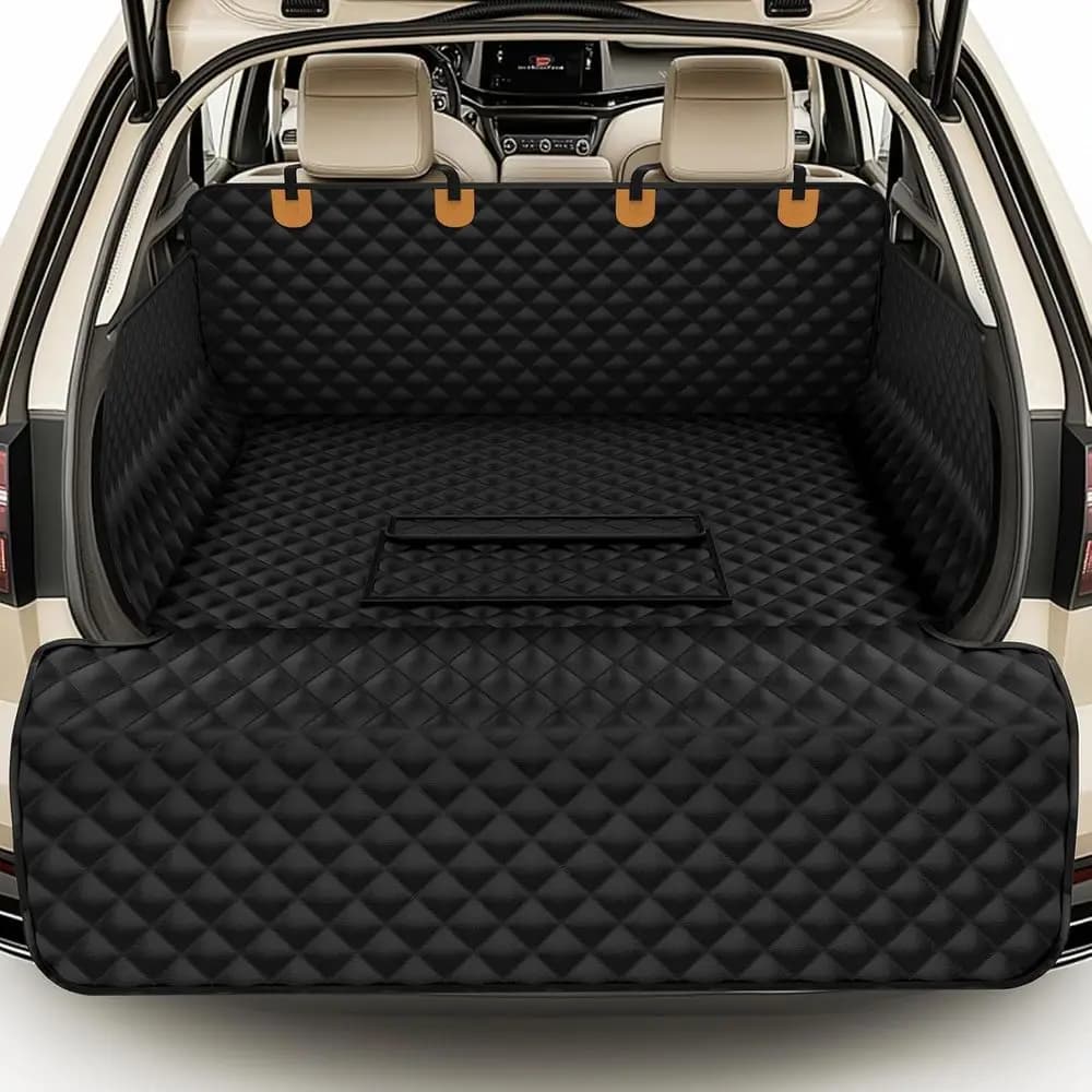 Protective Mat for SUVs and Dogs - Leather Seat Covers for Domestic Animals with Wheelchairs, Anti-slip Seat Mat, Easy to Clean, Graffi resistant