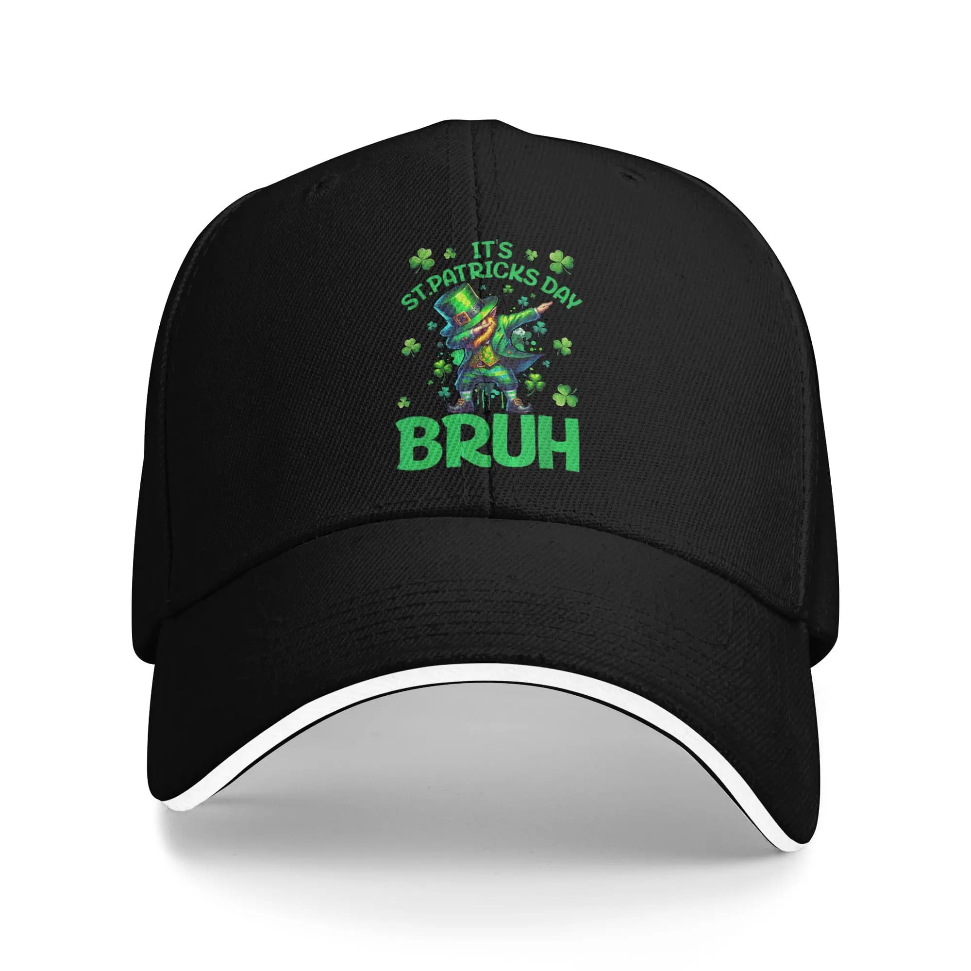 Cappellino da Baseball Estivo per la Festa di San Patrizio, Cappello da Camionista alla Moda per Escursionismo e Pesca, Unisex con Chiusura Snapback