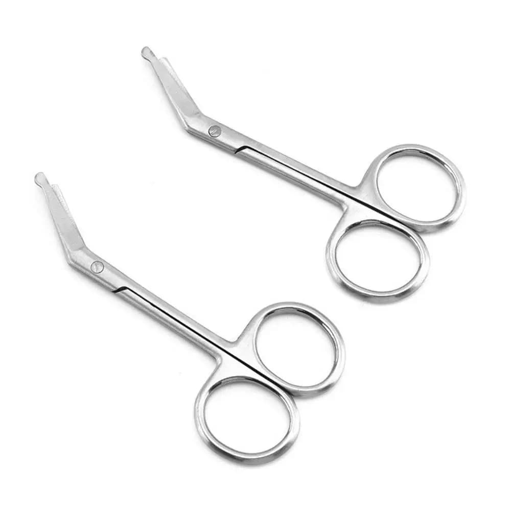 Household Durable Home Use Curved Doctor Bandage Scissors Nurse Scissors Gauze Scissors Stainless Steel