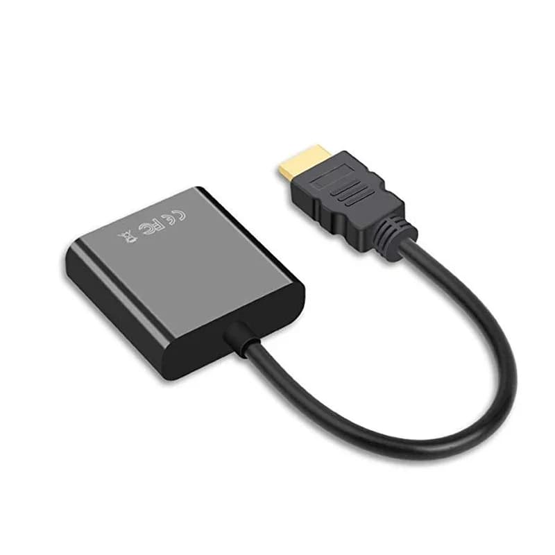 1080P HDMI-compatible with VGA adapter cable digital analog converter for Xbox PS4 PC Laptop TV Box HDTV Displayer
