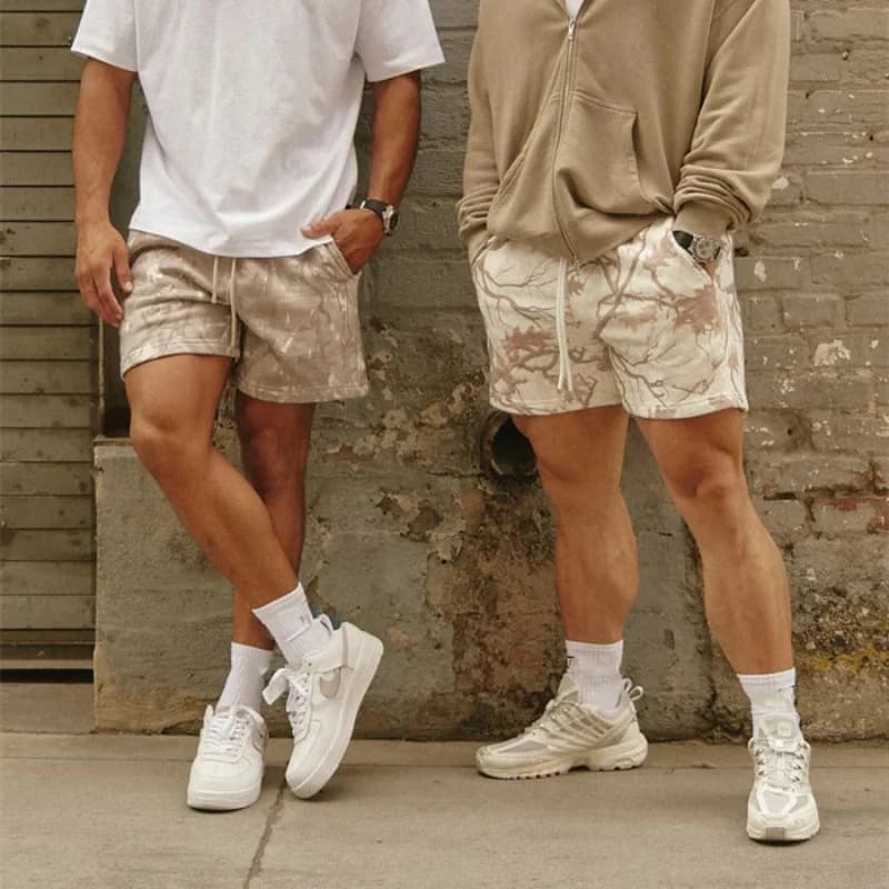 Pantaloncini sportivi mimetici Y2K, pantaloncini da palestra, fitness, allenamento, corsa, basket, pantaloncini casual alla moda, unisex