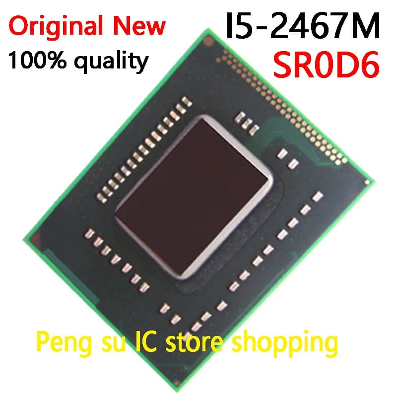 Processore I5-2467M SR0D6 I5 2467M 100% Nuovo