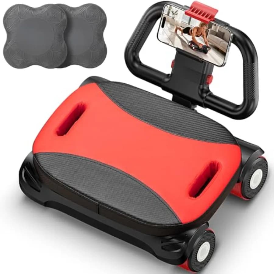 AB Roller Wheel for home/gym core training steel frame with black rubber wheels automatic rebound function for abdominal fat bu