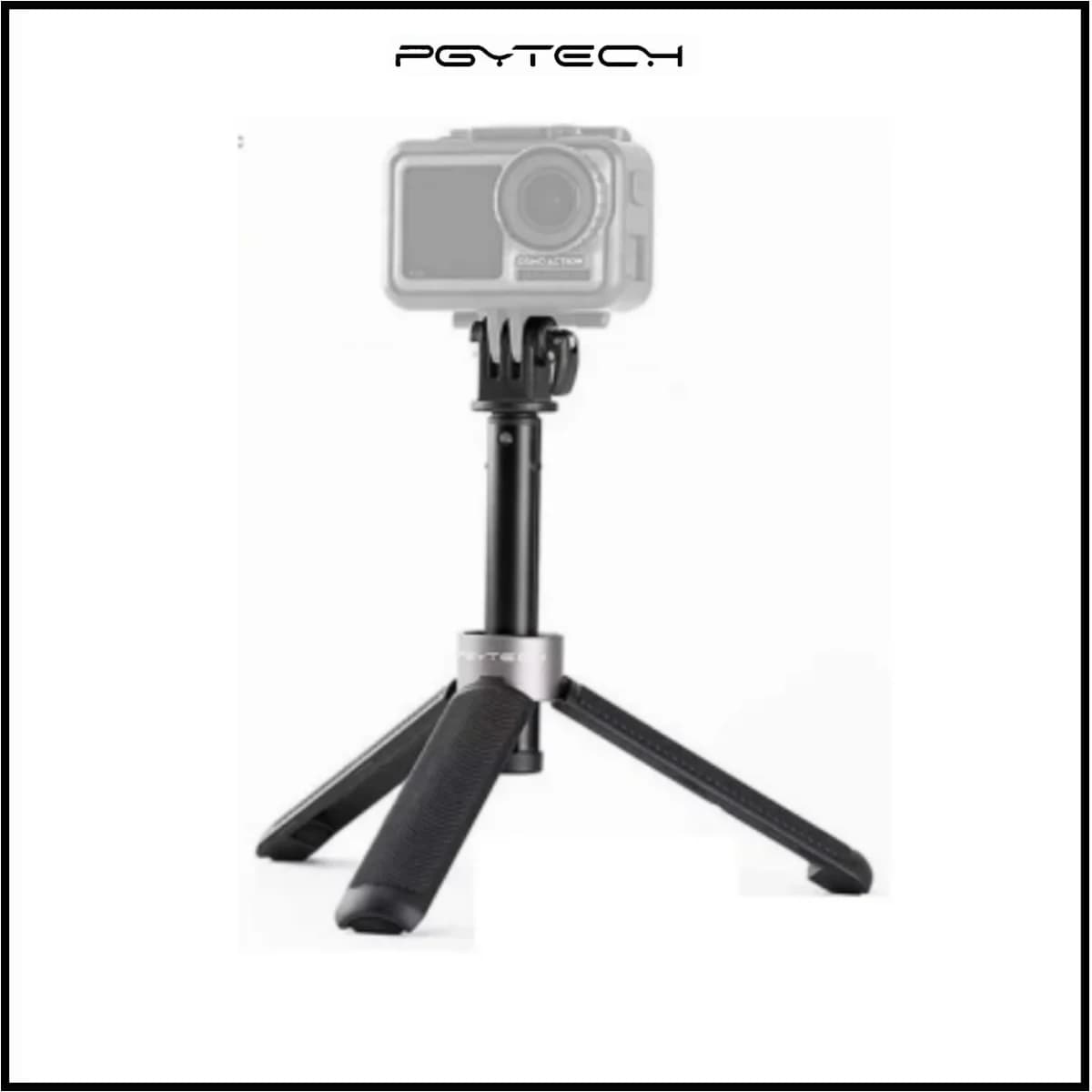 PGYTECH Asta di Prolunga Treppiede 40 centimetri Selfie stick Per GoPro Hero 11/10 9 8 7 Insta360 DJI POCKET 3 Action Camera Accessori