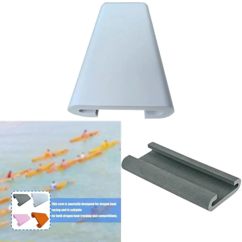 A0KA Dragon Boats Pagaie Cuscino per sedile Cuscino galleggiamento a forma U Cuscino per sedile per canottaggio Cuscino in