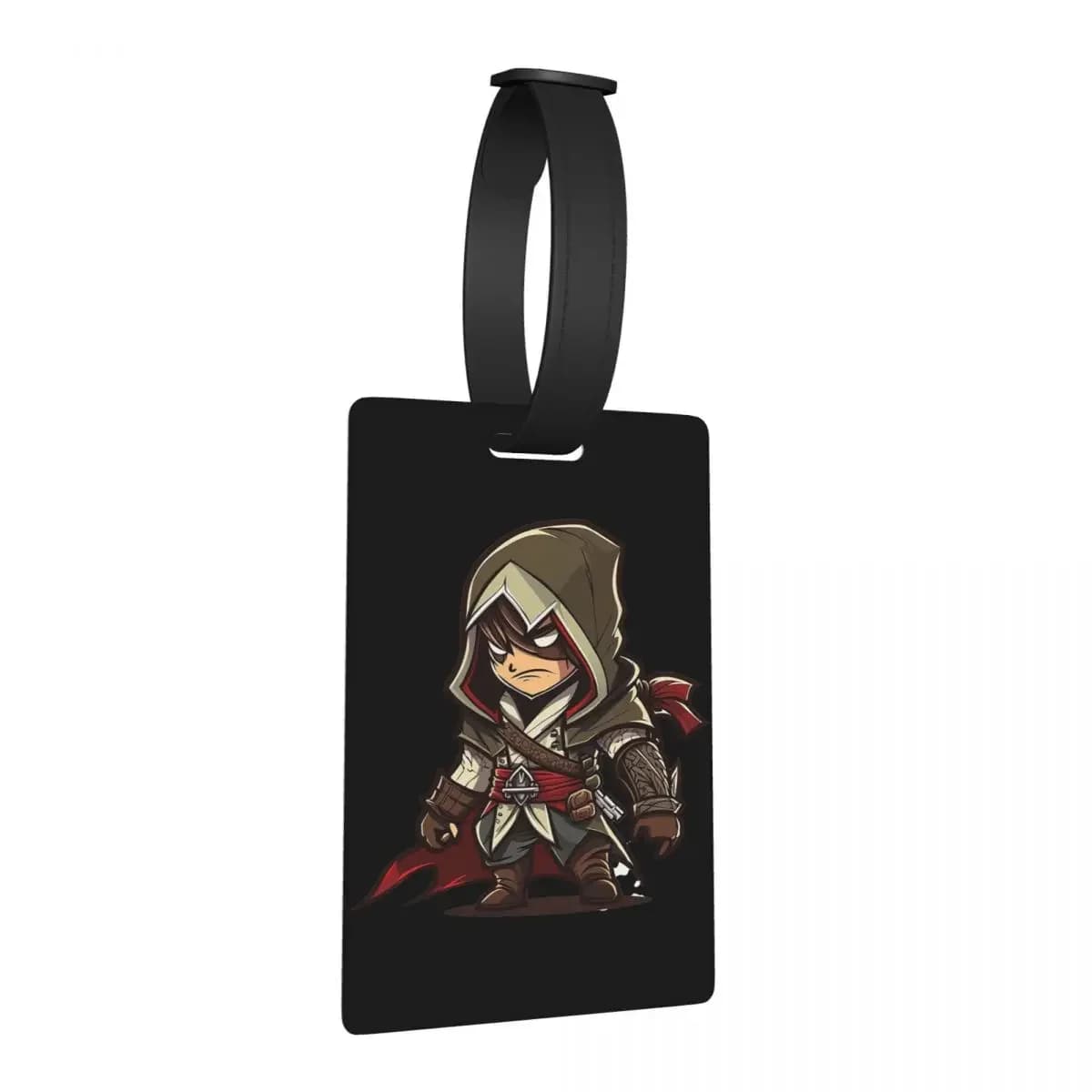 Assassin's Creed 2 Etichette per bagagli Accessori per valigie Moda da viaggio Etichetta per imbarco per bagagli Porta etichette ID Nome Indirizzo