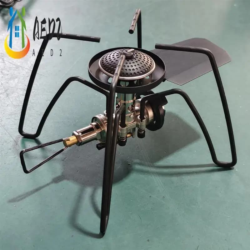 AED2- Portable Spider cassette cooker with folding fire power, outdoor camping lighter, hiking, picnic survival pots