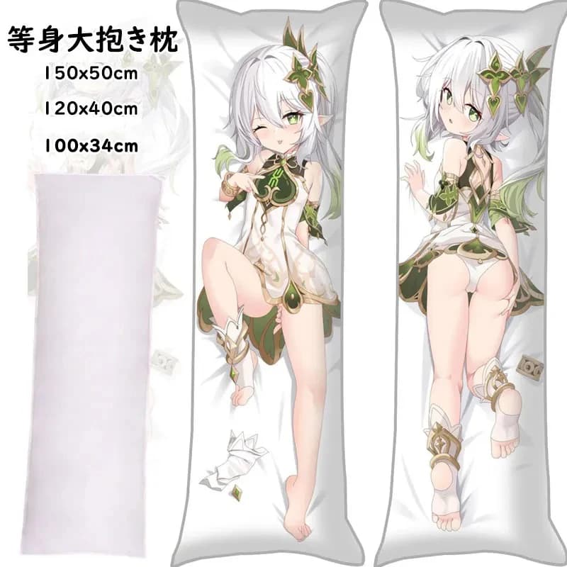 Genshin Impact Nahida FAI DA TE Anime Waifu Dakimakura Double Sided Corpo Cuscino Che Abbraccia Il Letto Dormire Lungo Cuscino Otaku a Grandezza naturale