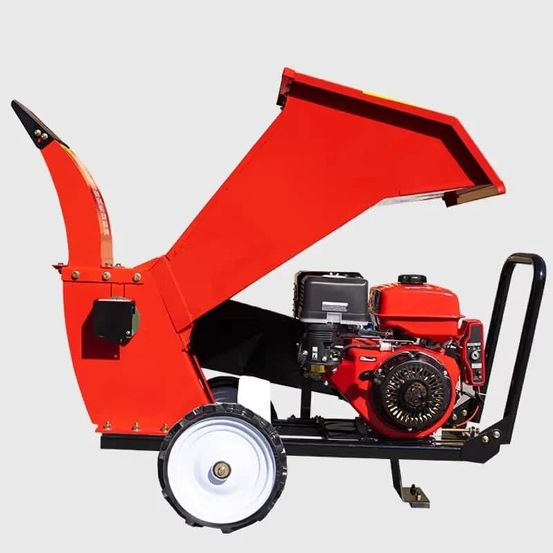 Wood chips, shredder/fuel feeder, multifunctional design for heavy duty, 190F branch processing (Personalized)
