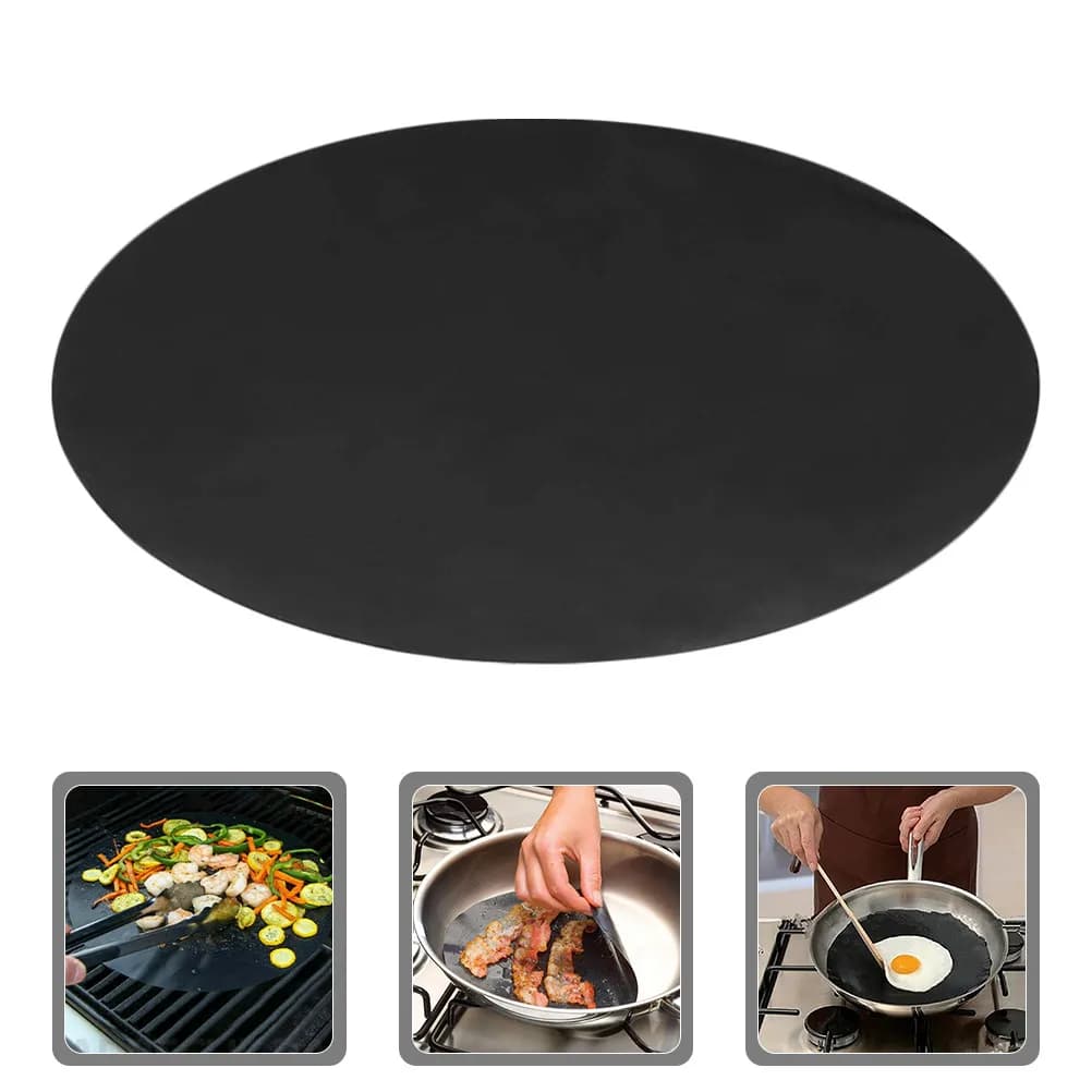 Set of 4 Extra Non-stick Oven Mats, Heat Resistant, Reusable, Dishwasher Washable, Air Frying Machine