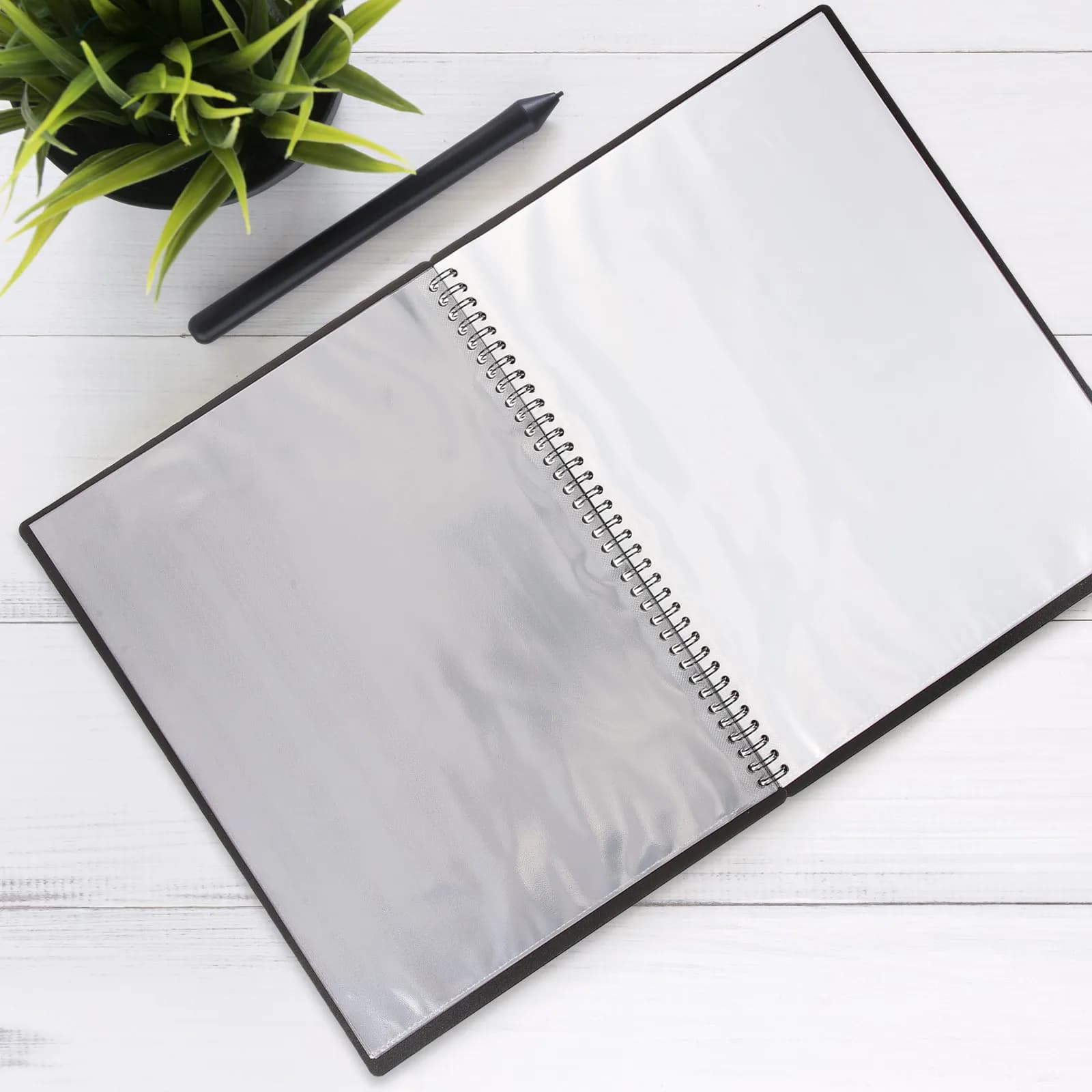 Cartelle raccoglitore con fascia porta documenti, organizer per archivio, durevoli e resistenti