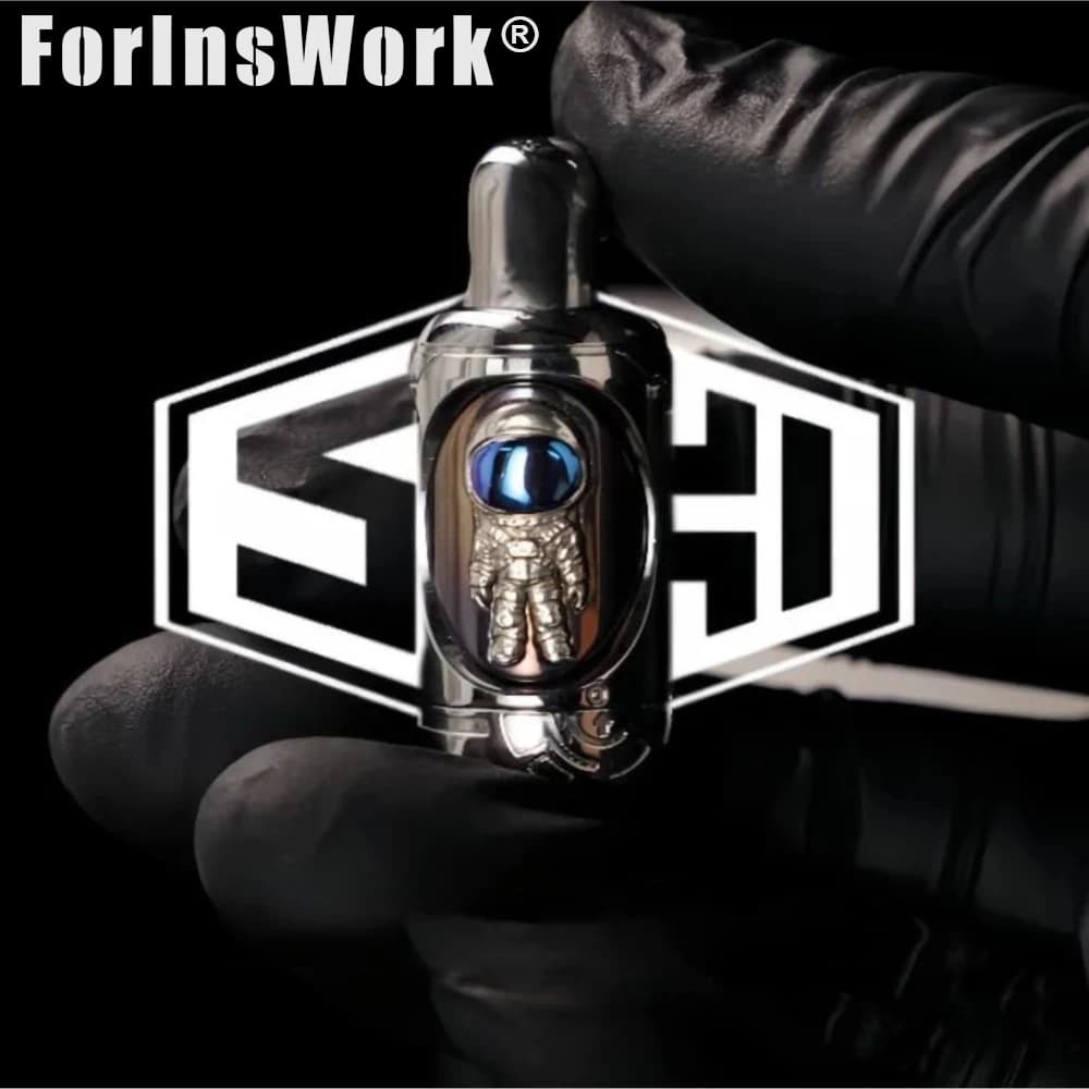 SEKI Space Egg 2.0 Astronaut Style Stainless Steel Metal Toys Fidget Slider Metal Anxiety Toy