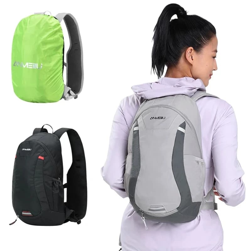 Anmeilu Zaino sportivo alla moda per ciclismo Escursionismo Jogging Uomo Donna Zaini resistenti all'acqua per esterni Zaino con gilet idratatorio