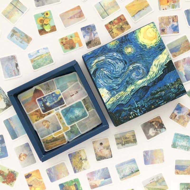 200Pcs Creative Washi Sticker Pack Aesthetic Journal Stickers Student DIY Diary Decor Stationery Stickers