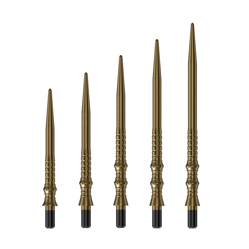 CUESOUL TOUCH POINT II Replacement Dart Steel Points,Collar Design,Pack of 3pcs-PEAK/SHARK