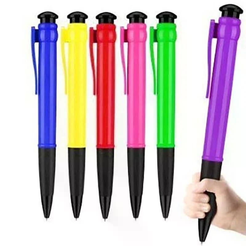 Penna a Sfera Gigante Oversize da 28,5 cm, Cancelleria Personalizzata, Accessori Scolastici, Regali, Penna Gel Gigante, Penna Neutra, Articoli per Scrittura
