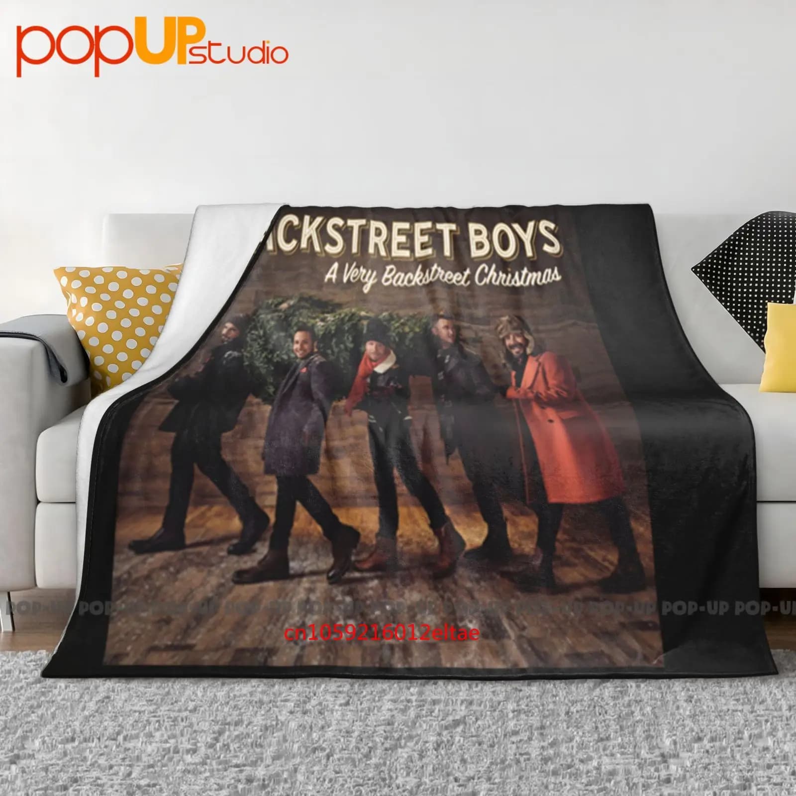 Natale a luglio! Copridivano invernale con coperta ultra morbida per ragazzi Backstreet