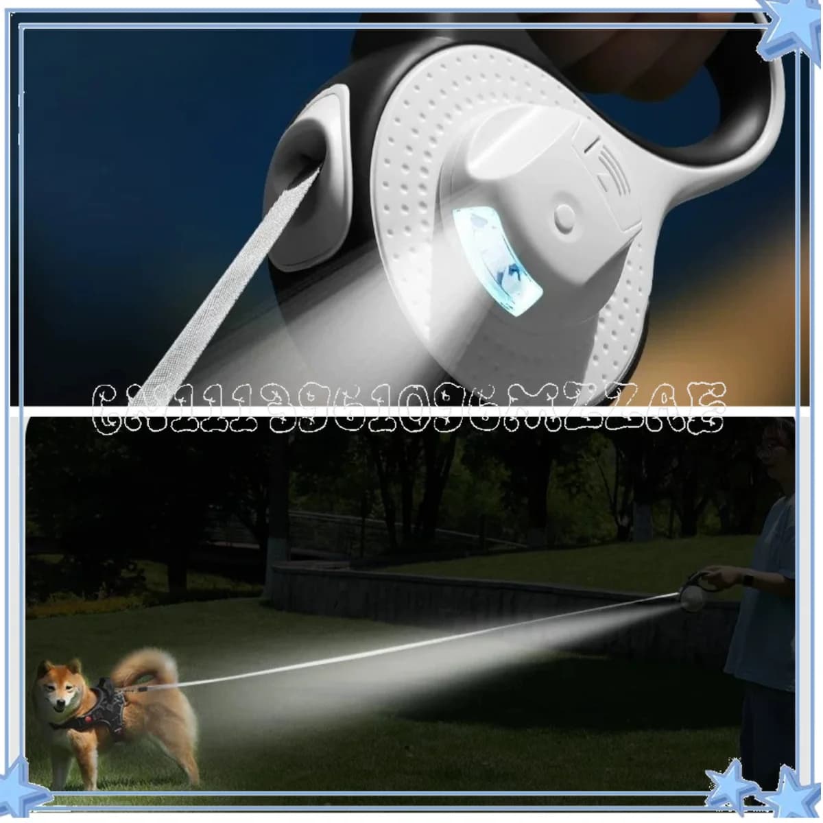 Leash Automatic Retractable Walking Leash Dog Chain Small and Medium Sized Dog Teddy Corgi Pet Supplies