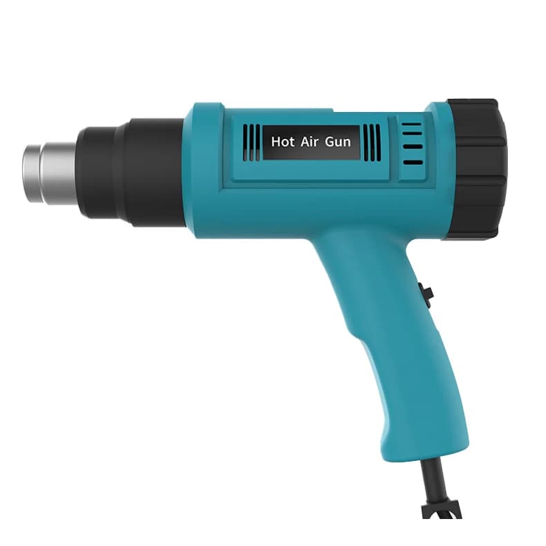 Pistola termica elettrica portatile da 2000 watt per uso fai da te e industriale con temperatura regolabile