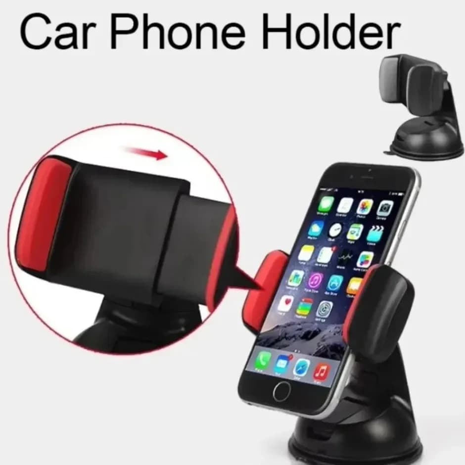 360 ° Supporto per ventosa con rotazione Supporto per telefono per parabrezza e cruscotto per iPhone Pro Max Supporto per telefono da tavolo Samsung Xiaomi