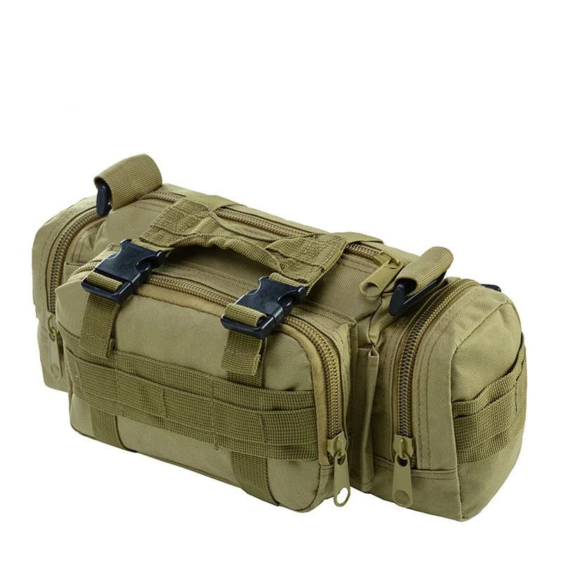 Marsupio tattico Molle da uomo Marsupio impermeabile Mochilas Marsupio da campeggio esterno Borsa da trekking Borsa da petto 3P Borsa da cintura a portafoglio