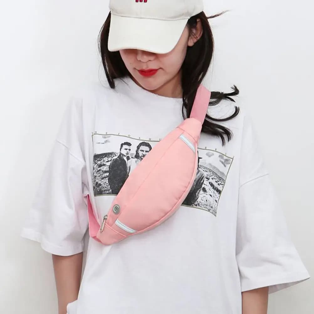 Marsupio Sportivo da Donna con Cintura Regolabile, Borsa per Fitness, Porta Telefono, Leggero, per Corsa all'Aperto