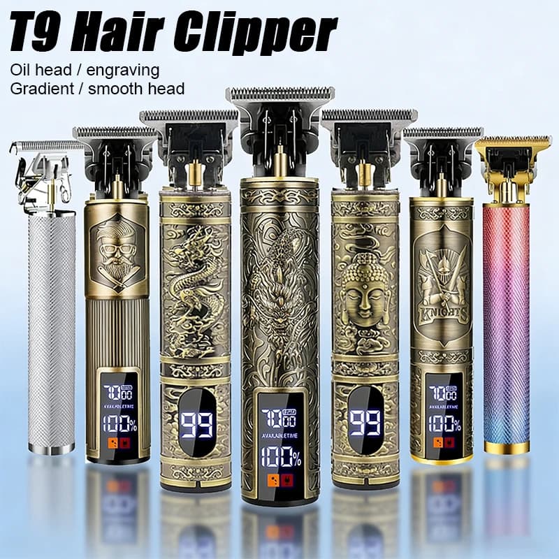 Vintage 2026 Men's Classic Haircut Razor - Professional Cutting Machine Hair & Care of Face Peas