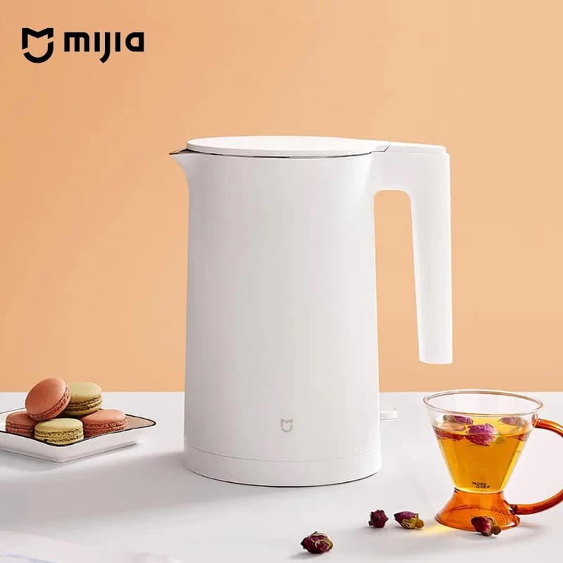 Bollitore Elettrico Mijia 2 Grande Capacità 1.7L con Spegnimento Automatico di Sicurezza e Doppio Strato Anti-Scottatura