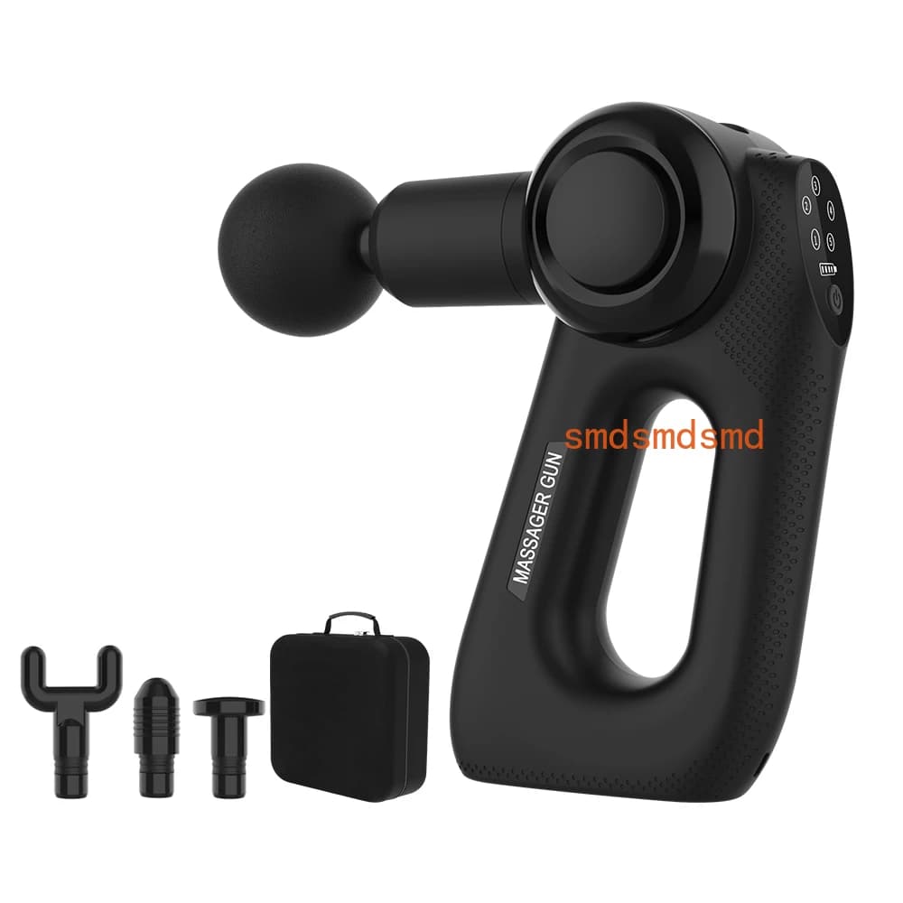 Wholesale Electric Pulse Body Muscle Therapy Fascia Spinal Massage Heating Function Pistol Massage Gun and Case Study