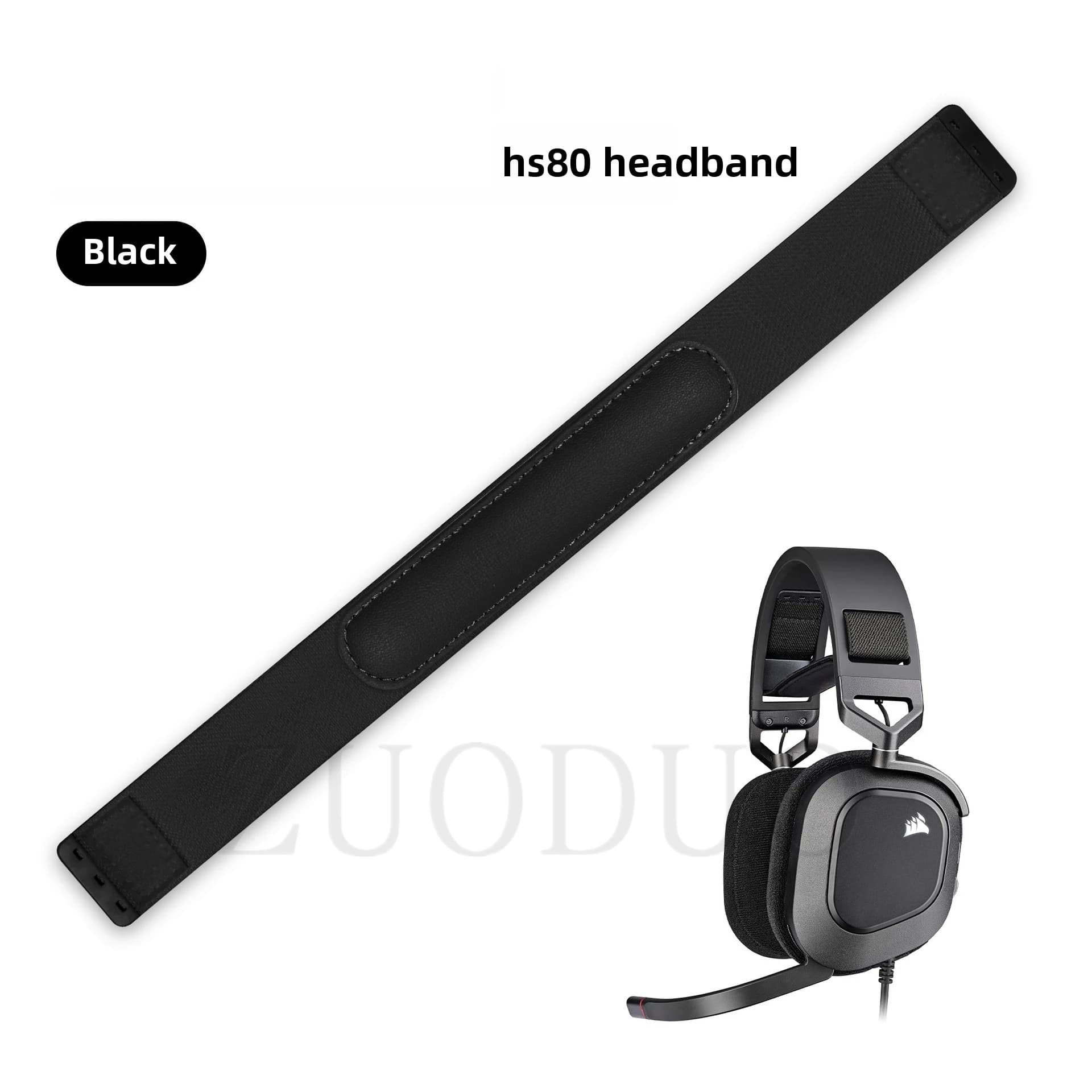 Nastro per fascia per cuscino auricolare di ricambio per paraorecchie per cuffie CORSAIR HS80 RGB / HS80 MAX, 11,18