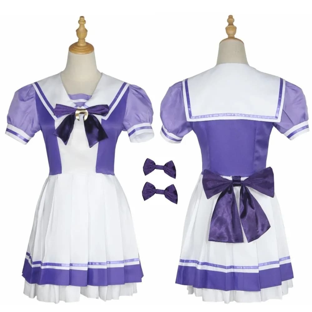 Toukai Teiou Uniforme scolastica Nave d'oro Settimana speciale Cosplay Lolita Abito da marinaio Anime Uma Musume Pretty Derby Costume Cosplay