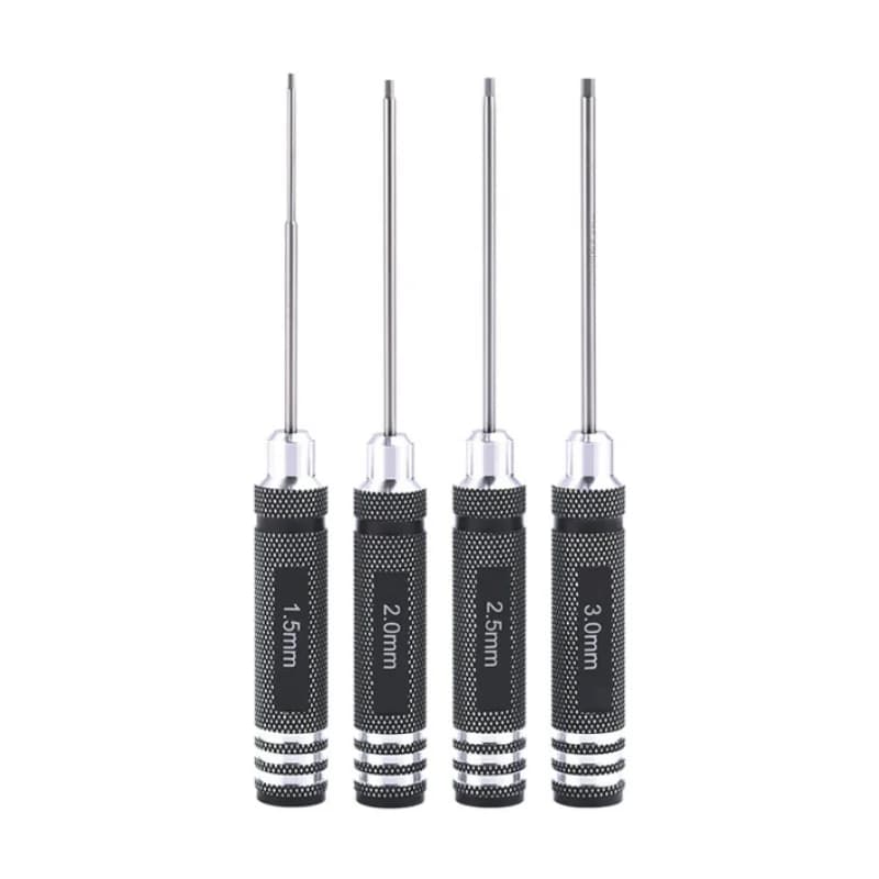 Top Quality Titanium Nitride TiNi Hex Driver Wrench Screwdriver 1 Piece 1.5mm/2mm/2.5mm/3.0mm For RC Helicopter