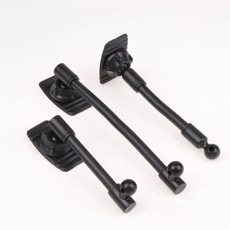 1 Set Cruscotto per auto Parabrezza Supporto per cellulare Supporto per braccio con testa a sfera da 17 mm Adesivo per colla nano per supporto per telefono