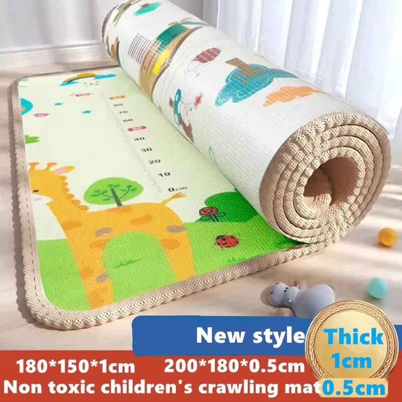 Non tossico Addensare 1 cm Schiuma per bambini Tappetino strisciante Bambini EVA Giocattoli educativi Kid Pavimento morbido Tappetino da gioco Catena Fitness Palestra Gioco Tappeto