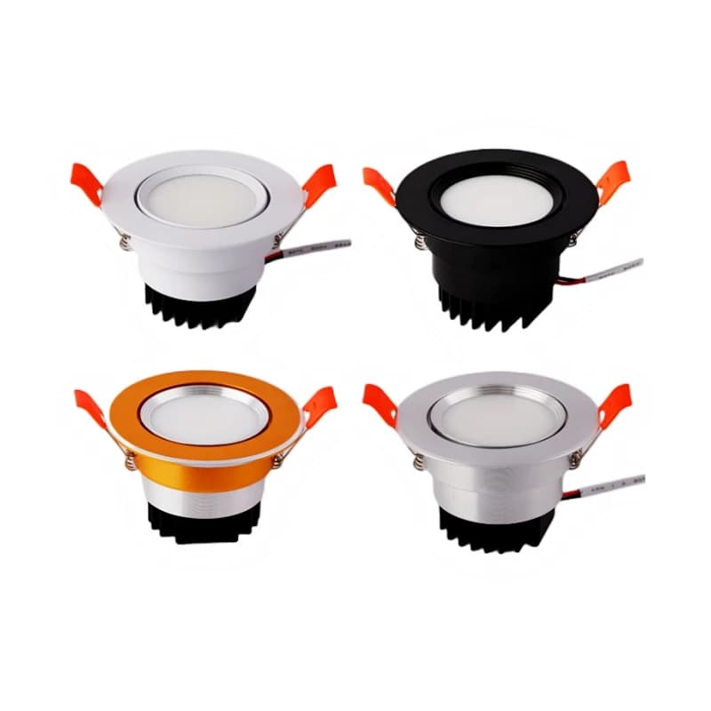 Faretti COB dimmerabili incorporati faretti LED 5W 7W 9W 12W 15W 18W soggiorno camera da letto supermercato AC85-260V illuminazione interna
