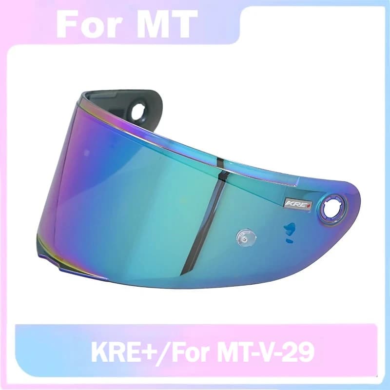 Visiera per casco per casco moto MT KRE+ per MT-V-29 Scudo sostitutivo per lente casco MT