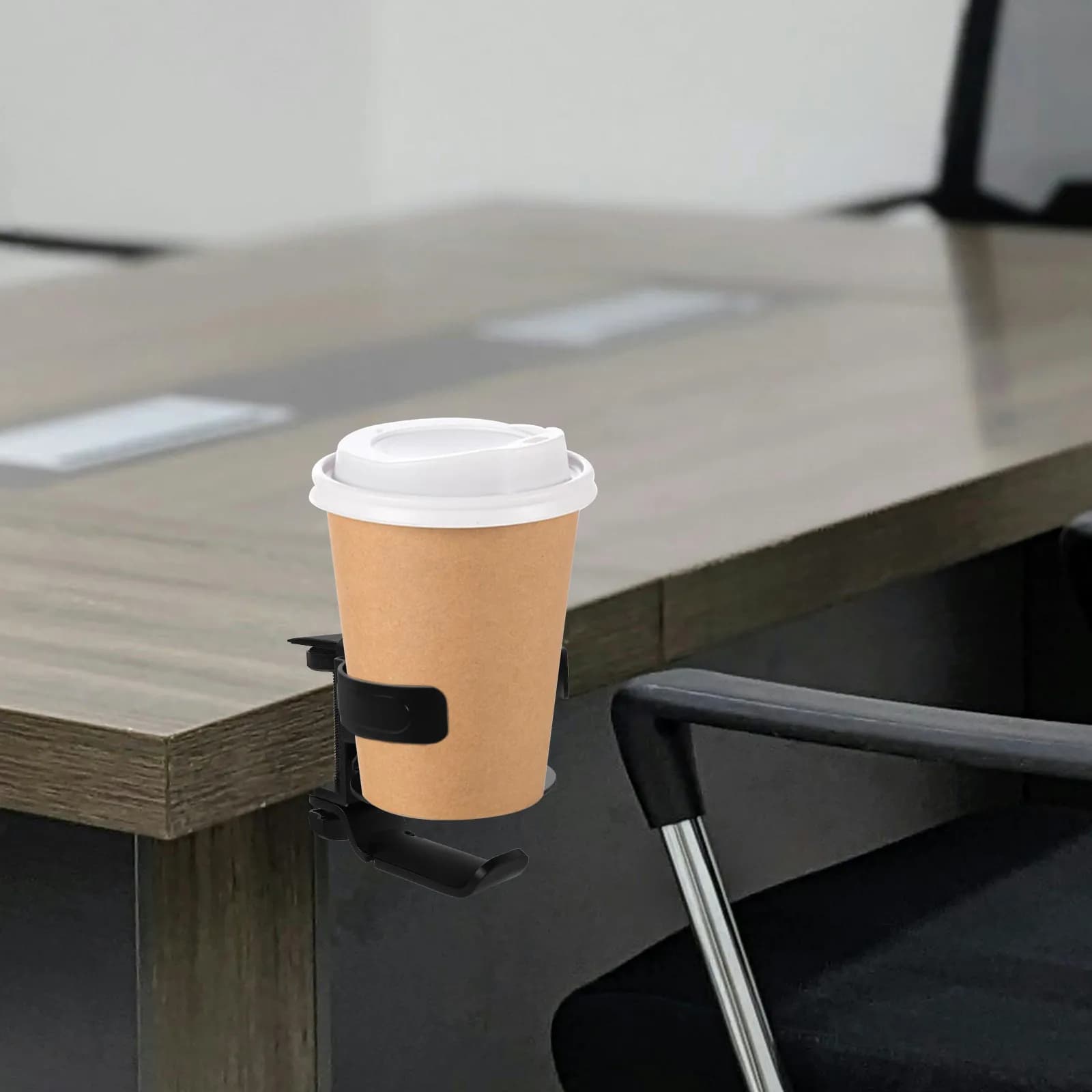 Supporto per cuffie con rotazione a 360 gradi, supporto da scrivania regolabile con clip per tavolo, porta bevande, organizer per cuffie