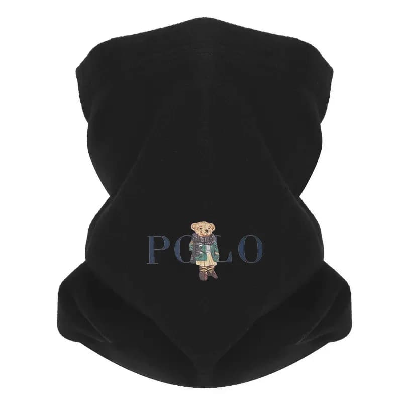 Orso sciarpa cappotto vestito calzature strisce Uomo Sciarpa da esterno Maschera Ghetta per il collo Cappello Berretto da donna Copricapo Antivento Tenere al caldo Inverno Mult