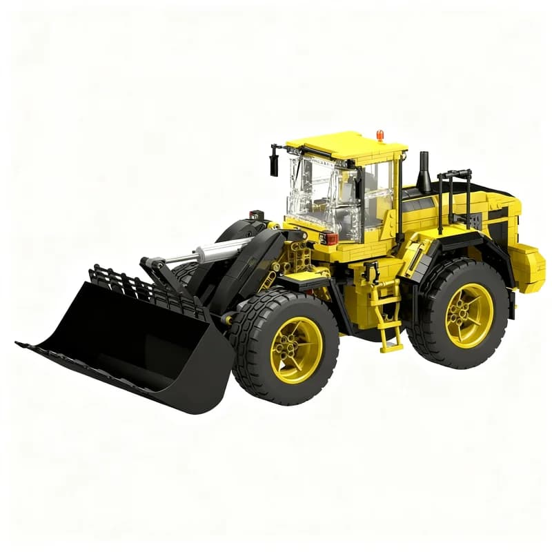 NEW 1568PCS Moc Creative Ideas Technology ChildToy Gift DIY City Engineering RC Volved L250G Wheel Loader Model Assembly Puzzle
