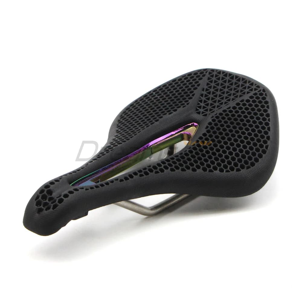 Sedile per bici a nido d'ape Hollow ergonomico Comfort sella cuscino traspirante ergonomico morbido Pad MTB pieghevole strada pieghevole parte della bicicletta