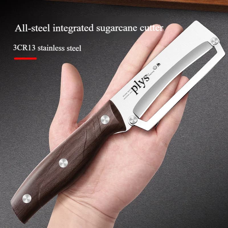 Pelapatate Multifunzione in Acciaio Inossidabile, Coltello da Frutta, Utensile da Cucina, Coltello per Sbucciare, Grattugia per Verdure, Tutto in Acciaio