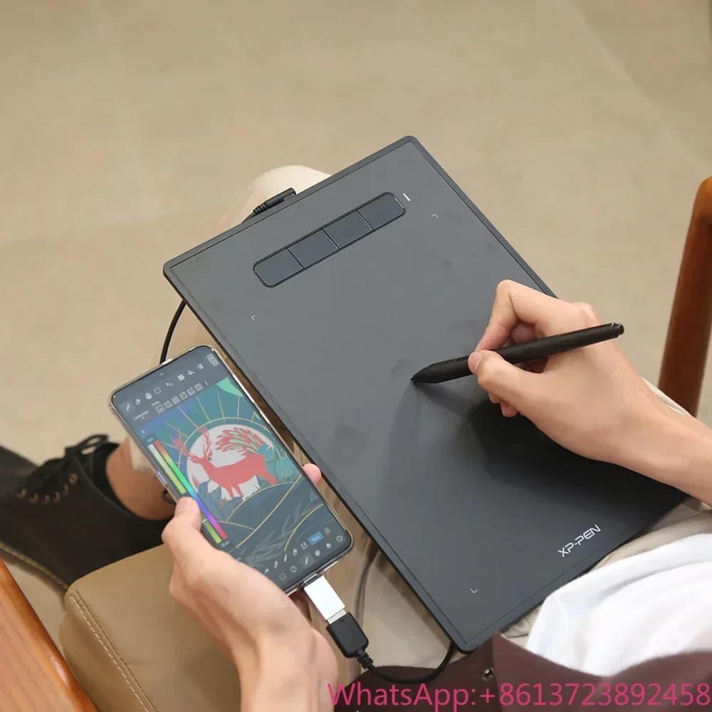 Nuovissimo tavoletta grafica con monitor G960S Plus per disegno