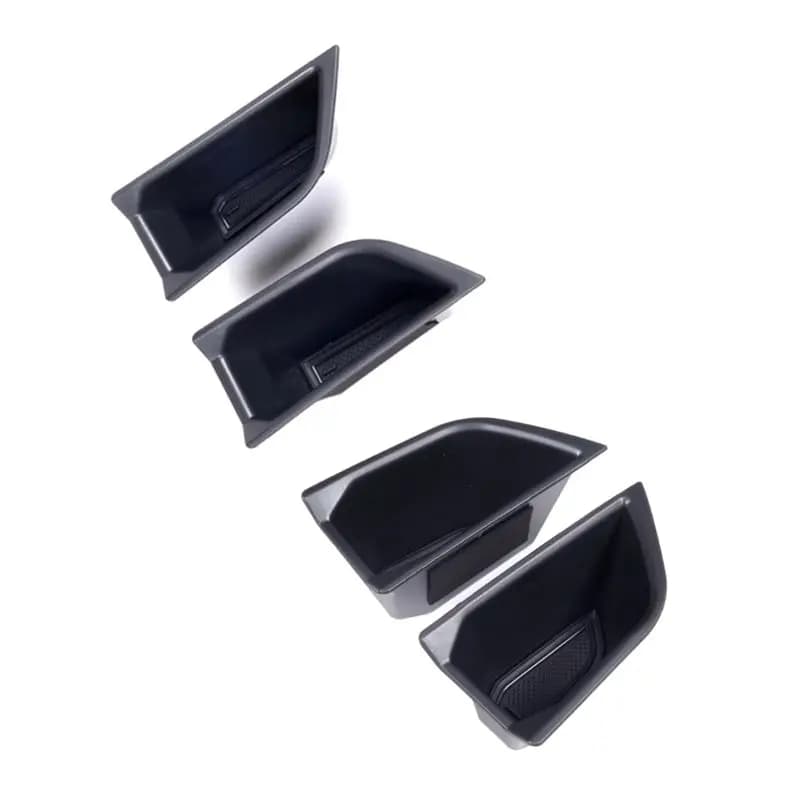 A30F-For Q4 E-Tron 2022 2023 Car Door Storage Box, Door Handle Storage Box Tray Insertion Accessories (Front+Rear Door)